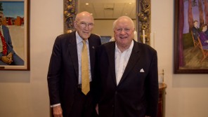 Alan Simpson with John C. Culver