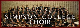 Simpson College Choir Button