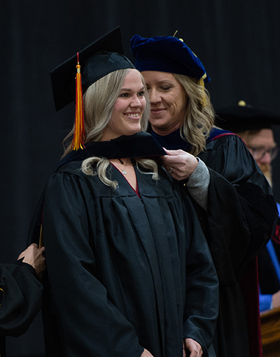 Graduate student getting her Criminal Justice degree