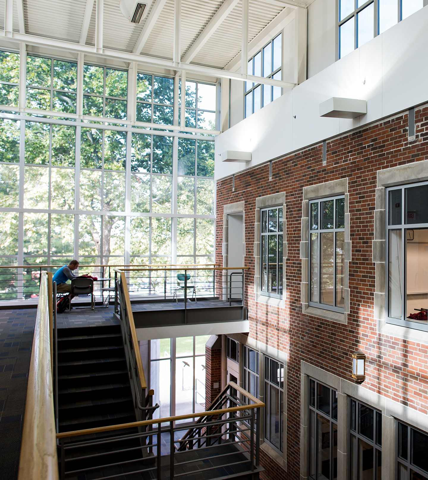 Carver Science building atrium