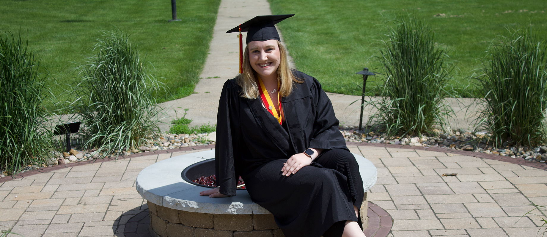 Simpson College graduate Baillee Furst