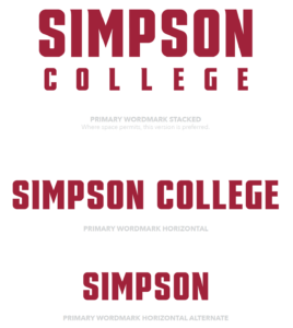 Simpson Primary Wordmark