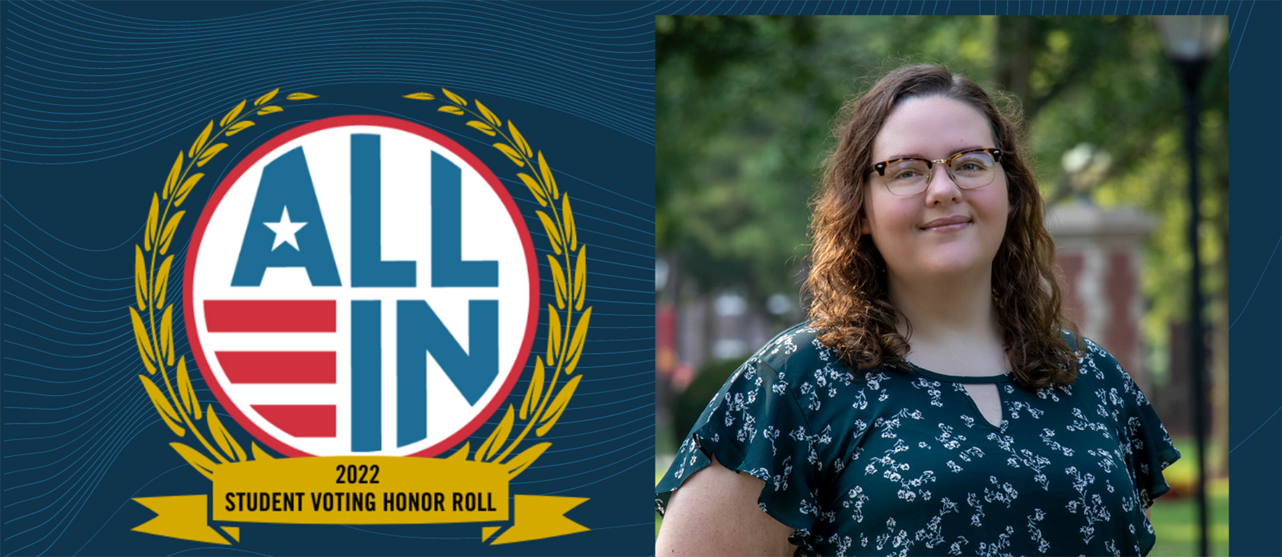  Simpson College Student Recognized on the 2022 ALL IN Student Voting Honor Roll