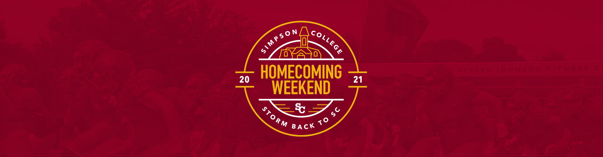 Homecoming 2021 Logo: Storm Back to SC
