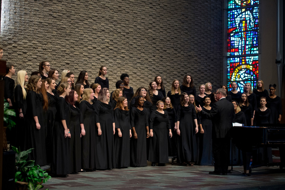 Womens Chorale Performance Photo