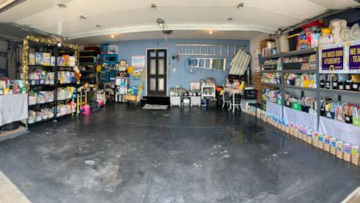 Amy Rowe's garage