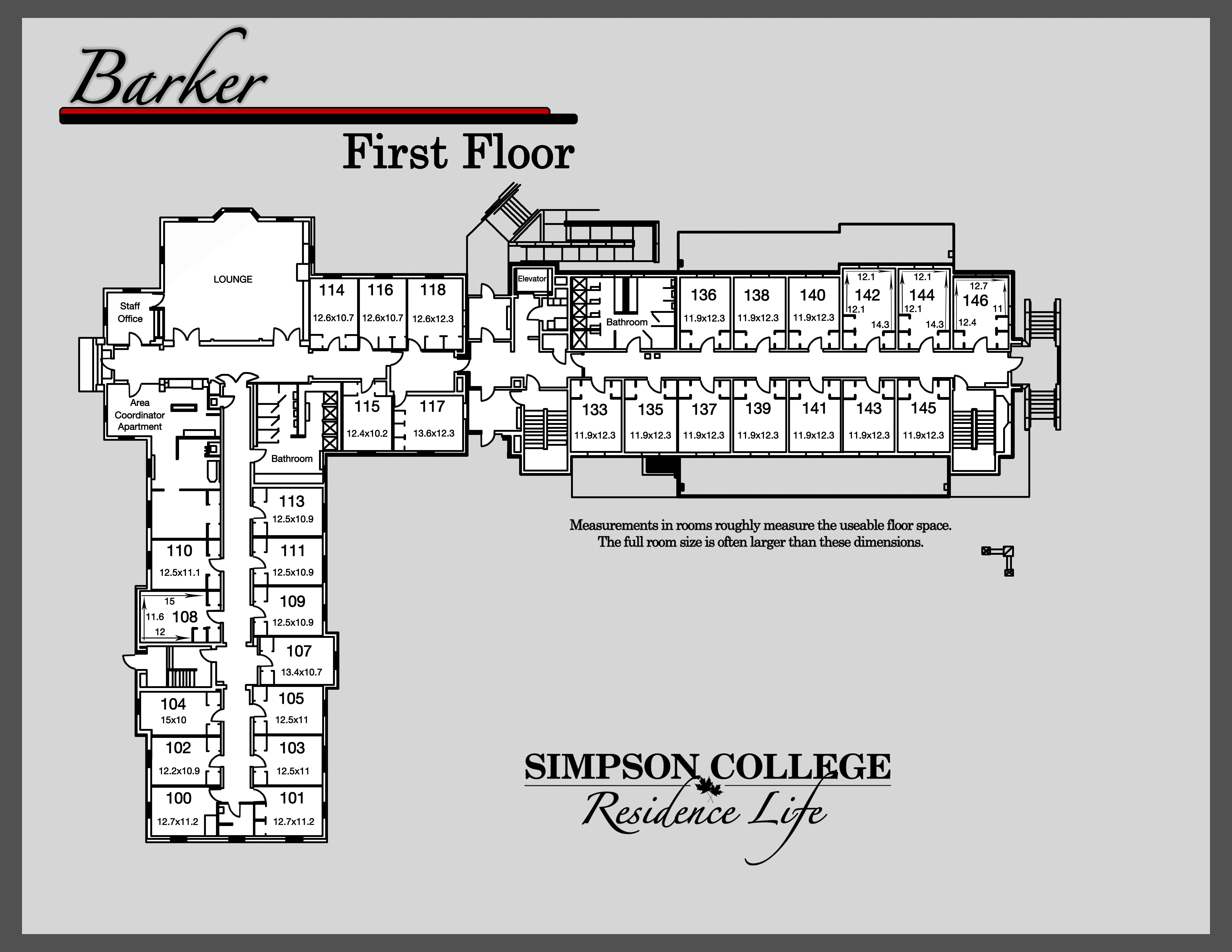 First Year Halls Simpson College